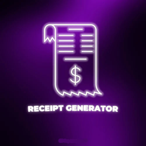 RECEIPT GENERATOR